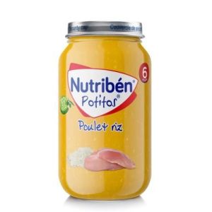 Nutriben Potito Poulet Riz Puree Pot 235 G 1