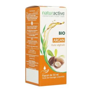 Naturactive Huile Vegetale Argan Bio Liquide Flacon 50 Ml 1