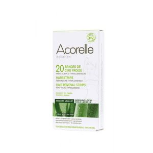 Acorelle Bande de cire froide aisselles maillot BIO - 10 x 2