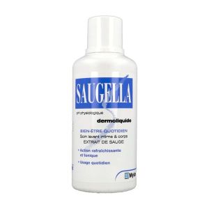Saugella3 Dermoliquide Emulsion Acidifiante Emul Fl Plast 500 Ml 1