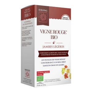 Dayang Vigne rouge BIO - 15 gélules