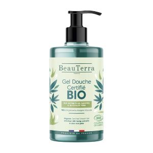 Beauterra Gel Douche Certifie Bio Cosmos Sha Flacon 750 Ml 1