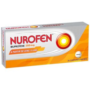 NUROFEN 200 MG COMPRIME ENROBE B/20