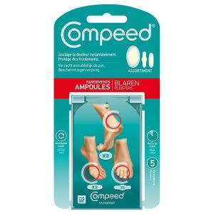 Compeed ampoule assortiment 5 pansements