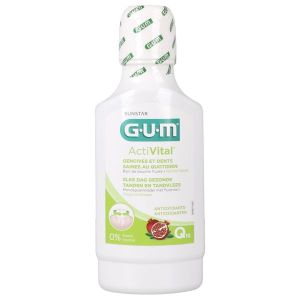 Gum Activital Bain De Bouche Solution Flacon 300 Ml 1