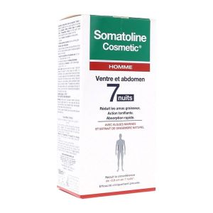 Somatoline Cosmetic Homme Traitement Ventre et Abdomen 7 Nuits 150 ml