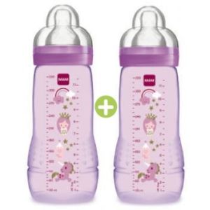 BIBERON EASY 330ML FILLE *2