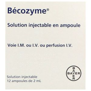 Becozyme Roche Solution Injectable En Ampoule B/12