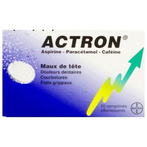 ACTRON COMPRIME EFFERVESCENT B/20