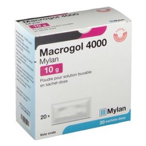Macrogol 4000 Mylan 10 G Poudre Pour Solution Buvable En Sachet-Dose B/20