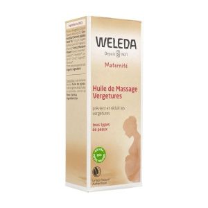 Weleda Huile de Massage Vergetures - flacon pompe 100 ml