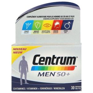 Centrum Men 50+ 30 Comprimes