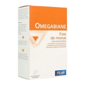 Pilège Omegabiane Foie de Morue 80 capsules marines