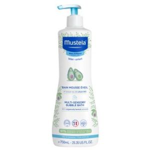 Mustela Bain Mousse Eveil A L'Avocat Bio Gel Flacon 750 Ml 1