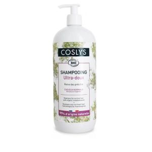 Coslys Shampoing cheveux normaux  + pompe Bio 1 litre
