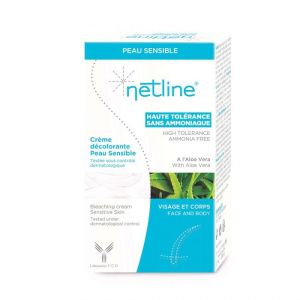 Netline Creme Decolorante Peau Sensible Haute Tolerance Sans Amoniaque Tube 30 Ml 2