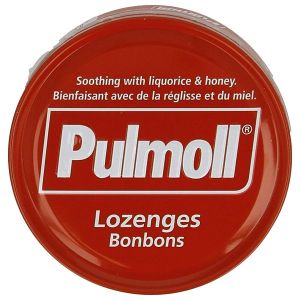 PULMOLL POUR LA GORGE CLASSIC Pastille au goût réglisse et miel, bte 75 g