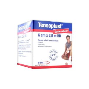 Tensoplast Hb Bande Adhesive Elastique 6*2,5 Cm*M 1