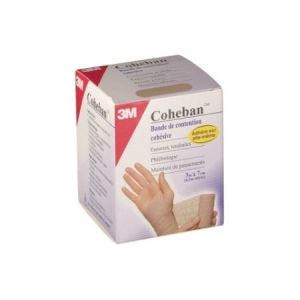 3m cohéban bande cohésive chair 3 m x 7 cm