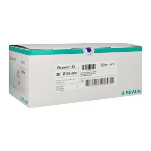 FLEXIMA 3S URO Poche vidangeable, système 2 pièces avec anneau flottant, transparente, diamètre 65 mm (ref. 934165FR), bt 30