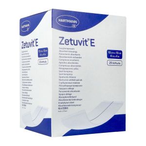 Zetuvit E Pansements Steriles 10*10Cm Ref:413770/1 Pans Pocht 25