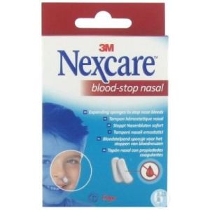 3M Nexcare Blood Stop Tampon Nasal Boite 12*45 Mm 6