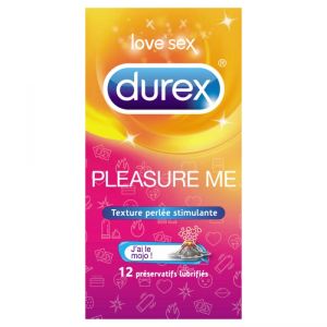 Preservatifs Lubrifies X12 Pleasure Me Durex