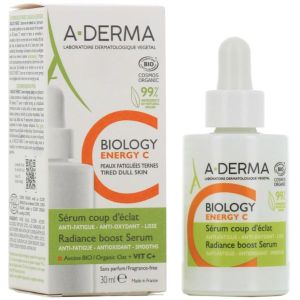 A-DERMA SERUM COUP D'ECLAT ENERGY C - REF 261243 261244 FLACON 30 ML 1
