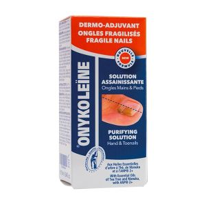 Onykoleïne Solution Assainissante Ongles Mains Pieds 10 ml