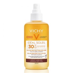 Vichy Ideal Soleil Eau Protection Solaire Ip30 Hale Sublime Flacon 200 Ml 1