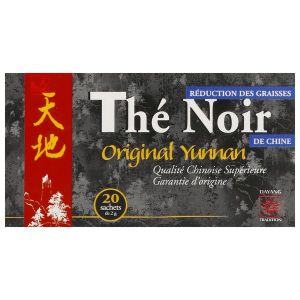 LILIANG THE DE CHINE THE NOIR ORIGINAL YUNNAN Thé noir de Yunnan, infusette, bt 20