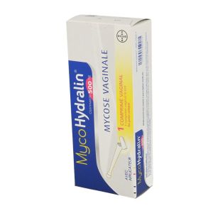 MYCOHYDRALIN 500 mg comprimé vaginal plaquette(s) thermoformée(s) polyamide aluminium PVC de 1 compr