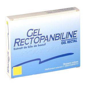 GEL RECTOPANBILINE gel rectal B/6