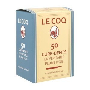 Le Coq Cure-Dent En Plume Bt Plast 50