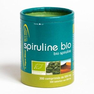 Flamant vert - Spiruline 500 mg BIO - 300 comprimés