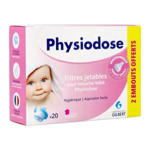 PHYSIODOSE FILTRES BOITE DE 20 + 2 EMBOUTS MBB