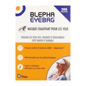 BLEPHA EYEBAG Masque oculaire chauffant, réutilisable, unité
