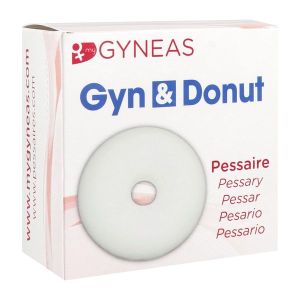 Gyneas Pessaire Gyn&Donut 76 Mm Blanc T4 1