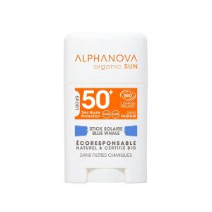 Alphanova Stick solaire beige SPF 50 + sans parfum BIO