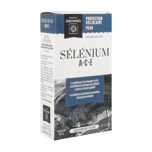 DAYANG SELENIUM ACE Gélule, complément alimentaire à base de sélénium et vitamines A C E, bt 30