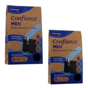 Confiance Men Boxer Lavable + Inserts - Ref 166318 Sachet Tl 1