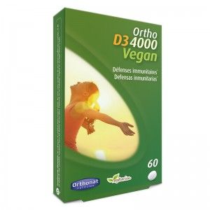 Ortho D3 4000 UI Vegan - 60 comprimés