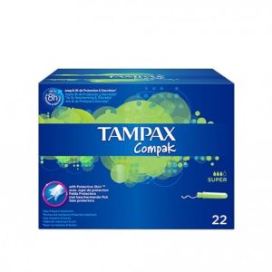 Tampax Compak Super 22 Tampons