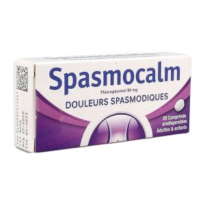 SPASMOCALM 80 MG COMPRIME ORODISPERSIBLE B/20