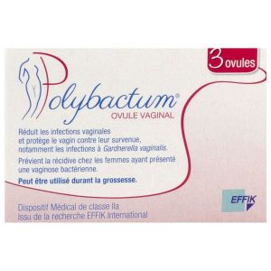 Effik Polybactum Ovule Vaginal 3 Ovules