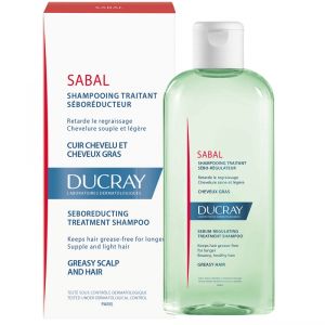Ducray Sabal Shampooing Traitant Seboregulateur Cuir Chevelu Et Cheveux Gras 200Ml