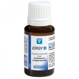 Nutergia - Ergy D - flacon de 15 ml