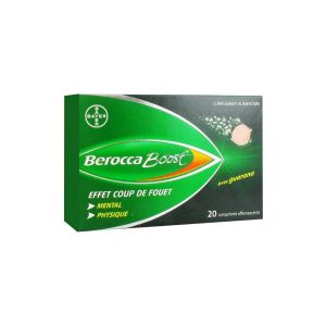 BEROCCABOOST COMPRIME EFFERVESCENT BOITE DE 20