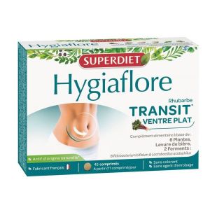 Hygiaflore transit format de poche - 45 comprimés