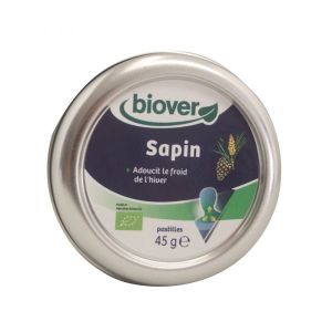 Biover Sapin pastilles BIO- boîte de 45 g